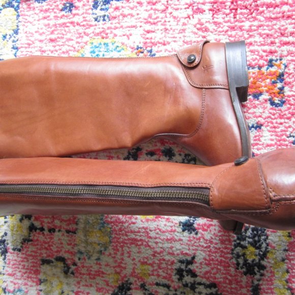 Frye Melissa Button Back Tall Leather Boot - Picture 5 of 6